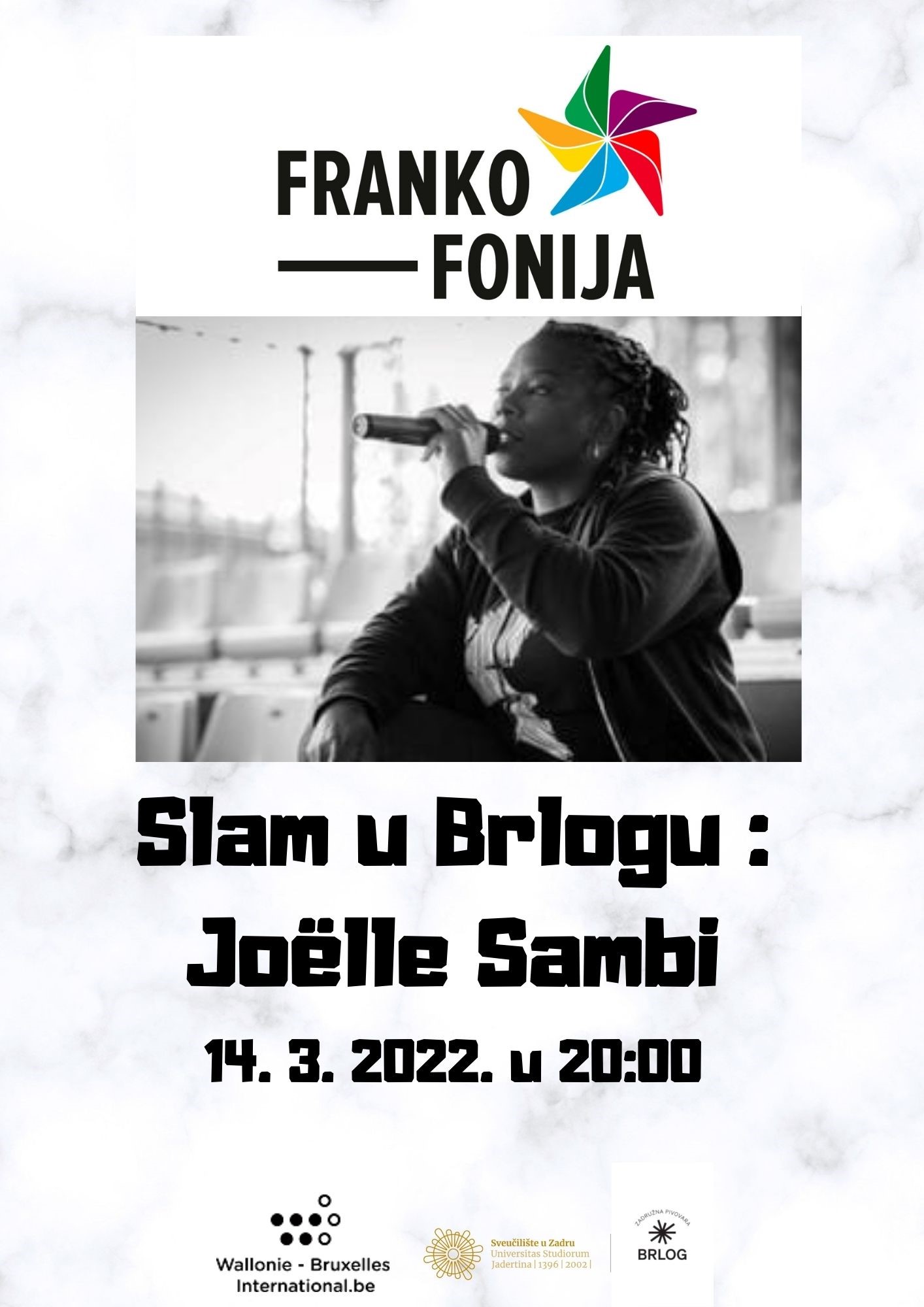 Slam u Brlogu Joelle Sambi - Barbara Vodanovic